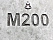 Марка бетона М200