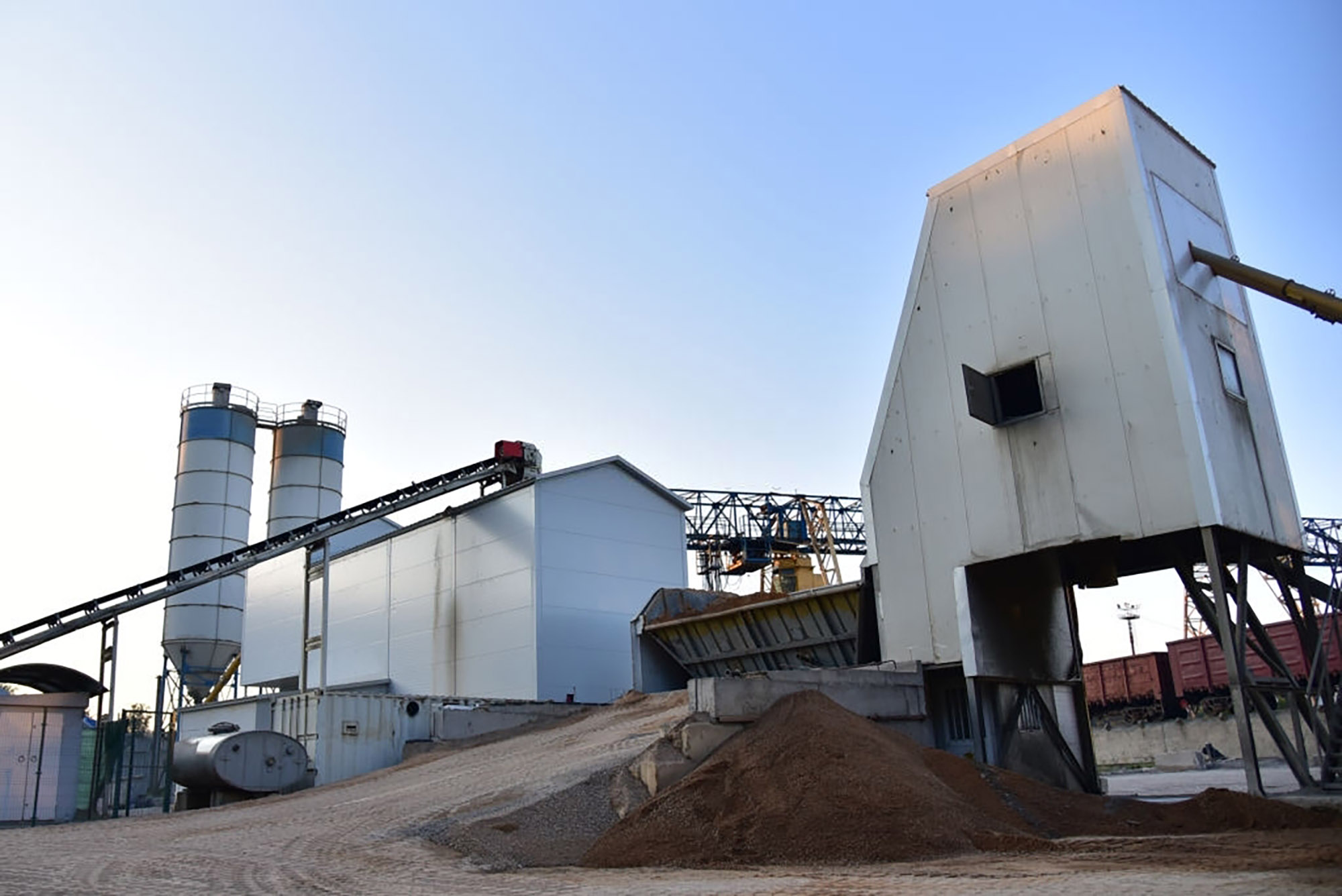 Собственное производство Завод по производству цементно-песчаного раствора кладочного