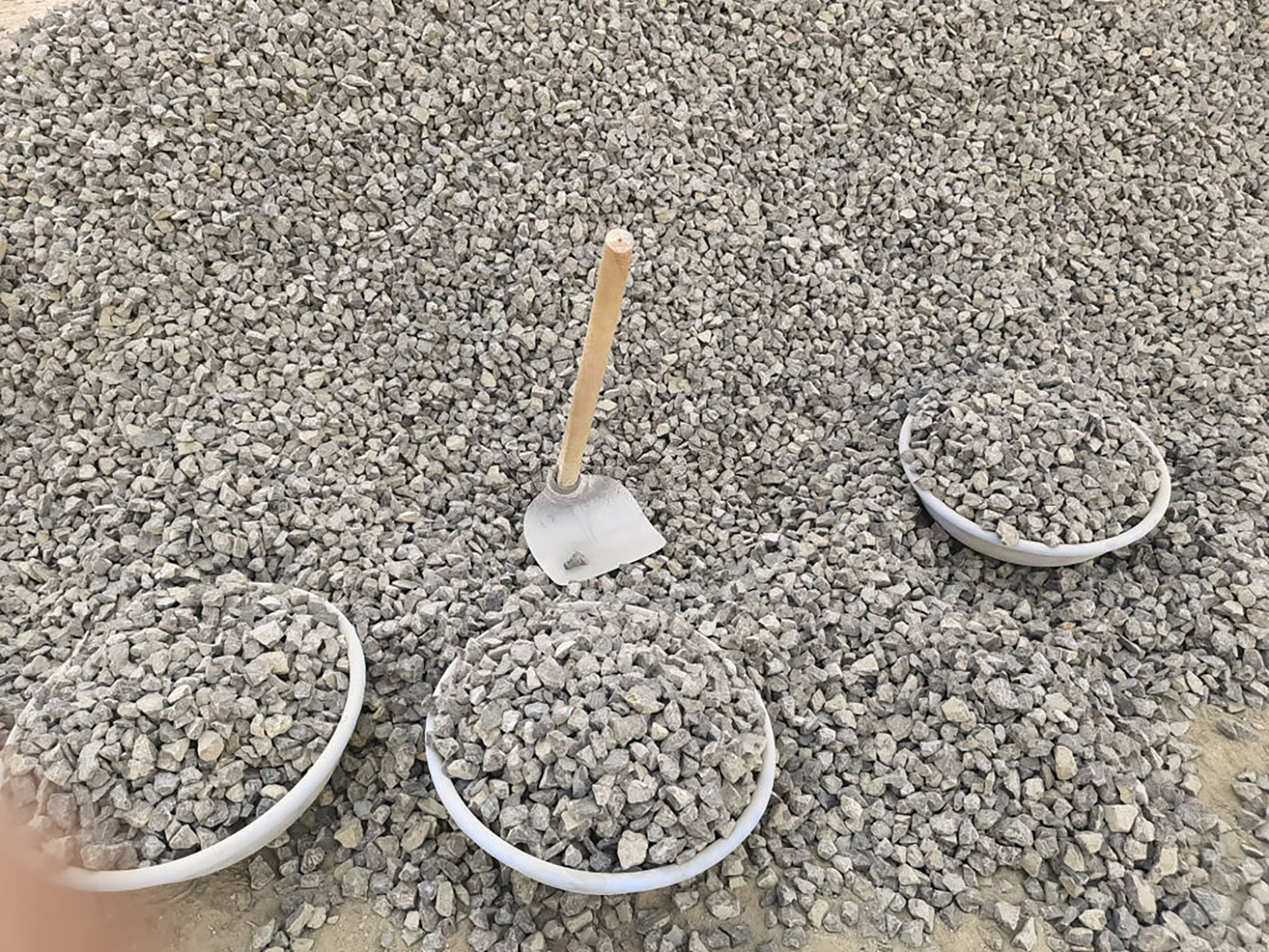 Гравий для производства бетона