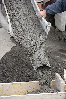 бетонная смесь лоток миксера